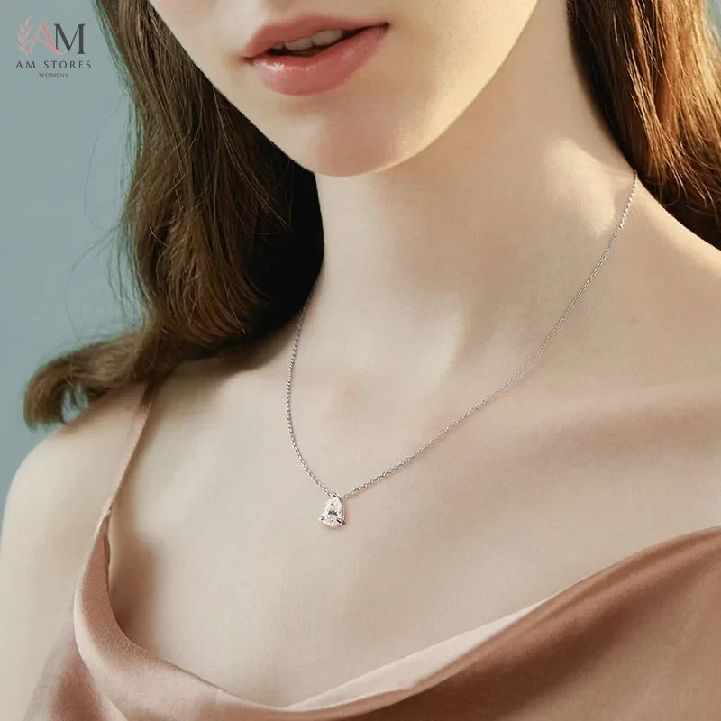 Smyoue Moissanite Pendant Women's Necklace - view 6