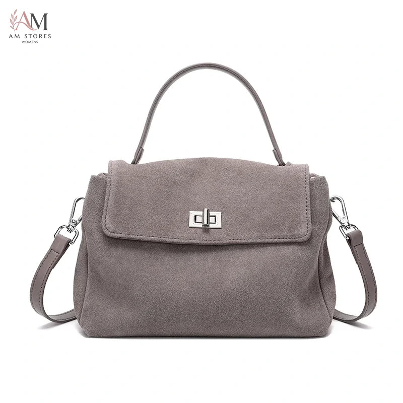 Women's Leather Crossbody Bag - view 7