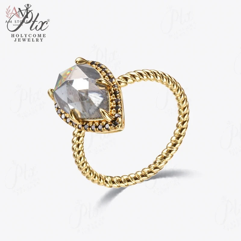 Customize Moissanite Wedding Women's Ring - view 18