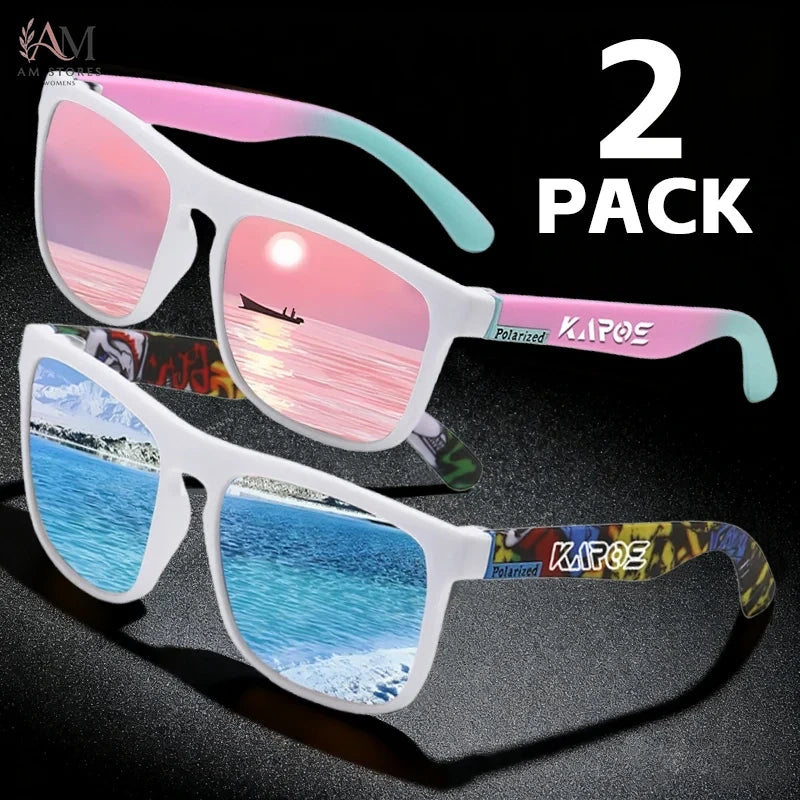 KAROS Unisex Square Polarized Cycling Sunglasses UV400 - view 7