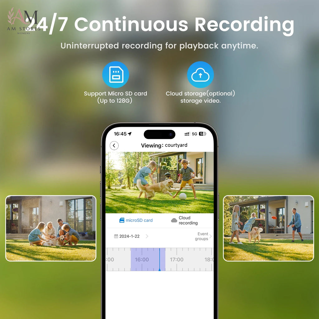 XIAOVV 4G Camera with Water-Resistant & Remote Access - view 5