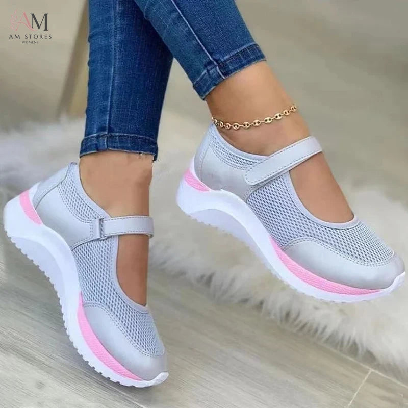 Women's Platform Breathable Casual Sneakers - view 2