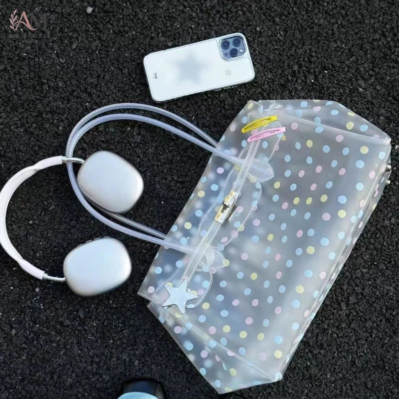 Women's Transparent Large-Capacity Crossbody Bag - view 3