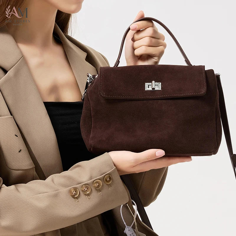 Women's Leather Crossbody Bag - view 4