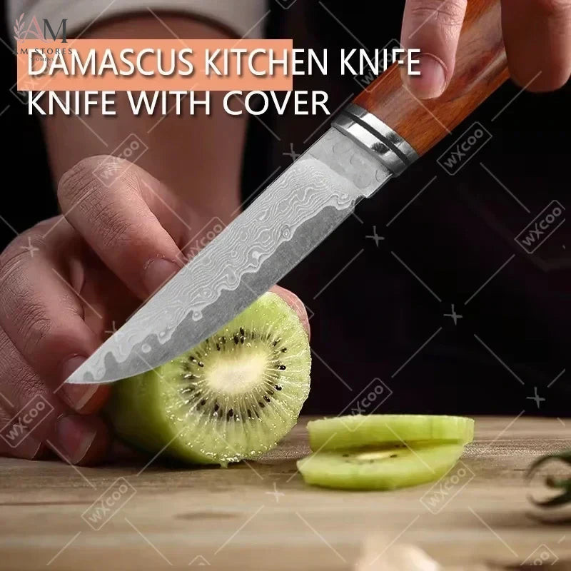 WXCOO Stainless Steel Butcher Knife with Protective Sheath - view 5