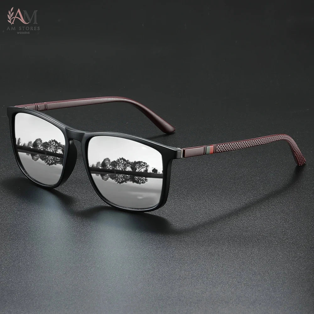 Unisex Vintage Square Polarized Cycling Sunglasses UV400 - view 12