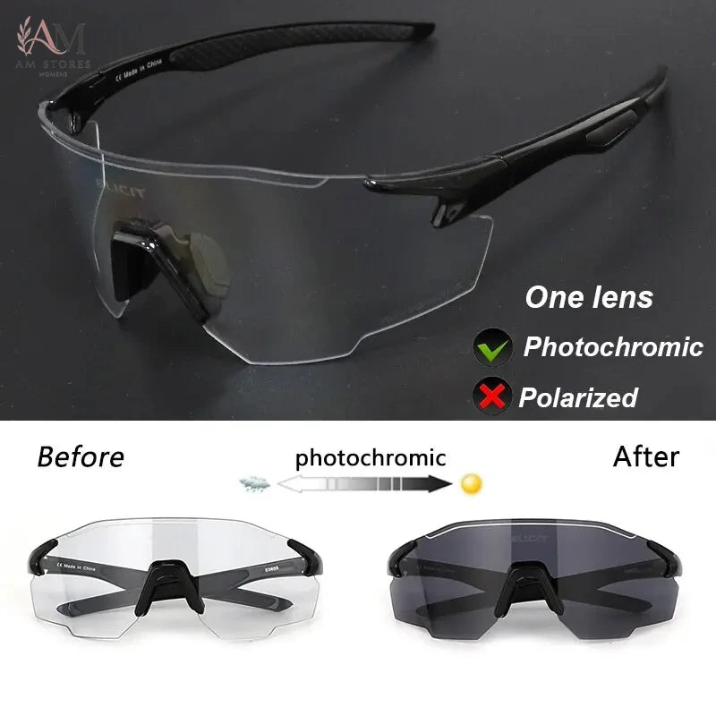 ELICIT Unisex Polarized Photochromic Sunglasses UV400 - view 9
