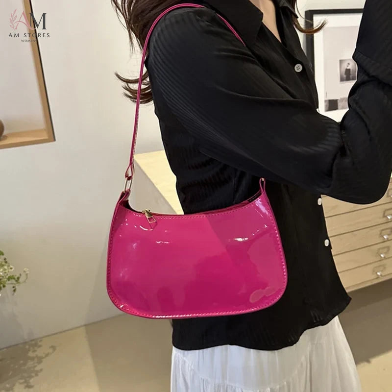 Women's PU Leather Vintage Shoulder Bag - view 5
