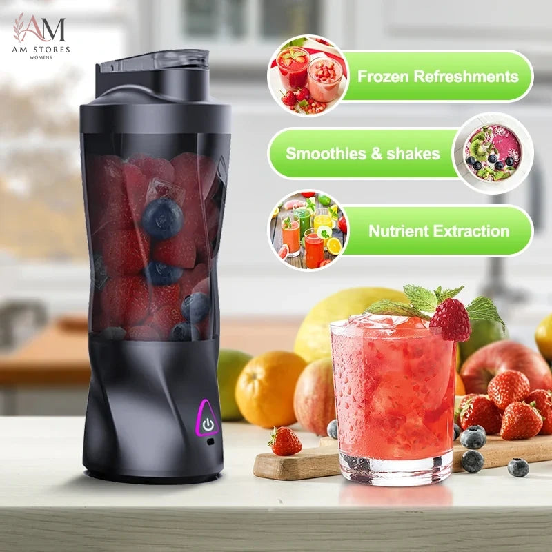 Portable 700ml USB Rechargeable Blender - Image 2