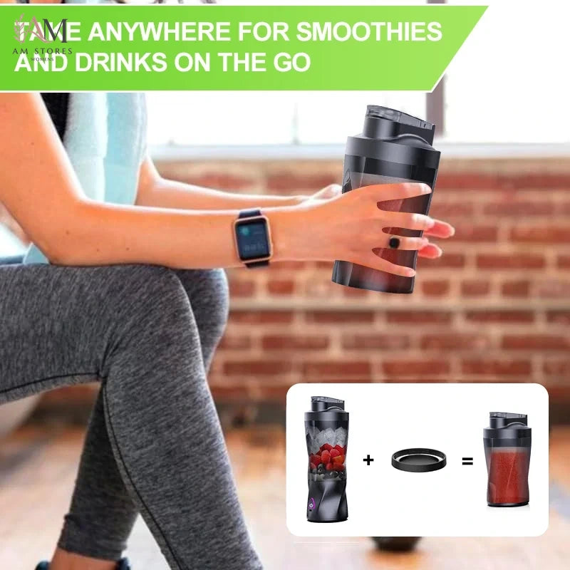 Portable 700ml USB Rechargeable Blender - Image 6