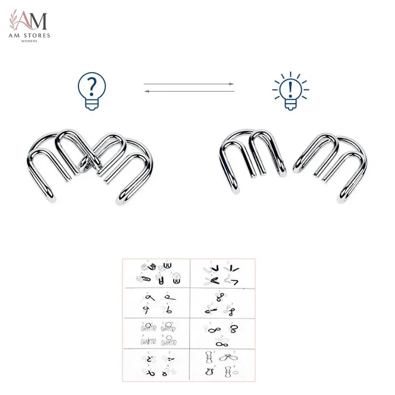 Kids' Educational Metal Brain Teaser - view 2