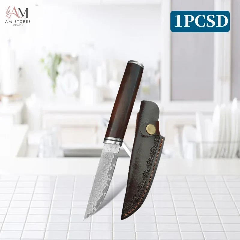 WXCOO Stainless Steel Butcher Knife with Protective Sheath - view 14