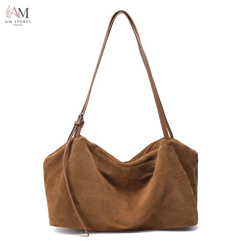 Women's Leather Large-Capacity Tote Bag - view 7