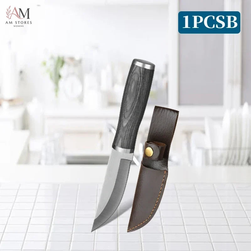 WXCOO Stainless Steel Butcher Knife with Protective Sheath - view 7