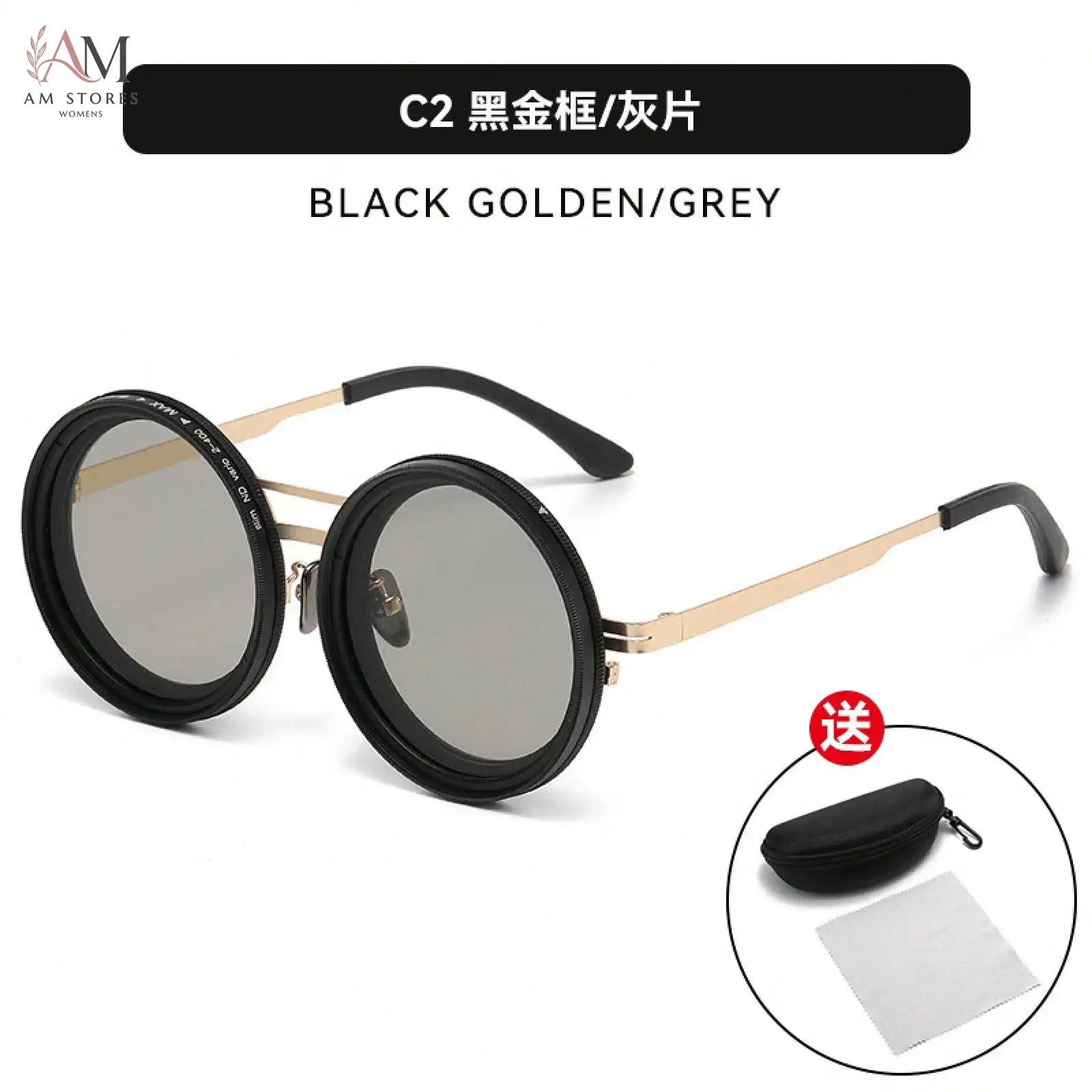 Unisex Vintage Polarized Cycling ND9 Sunglasses - view 2