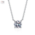 1–3ct Moissanite Solitaire Pendant Necklace - view 7