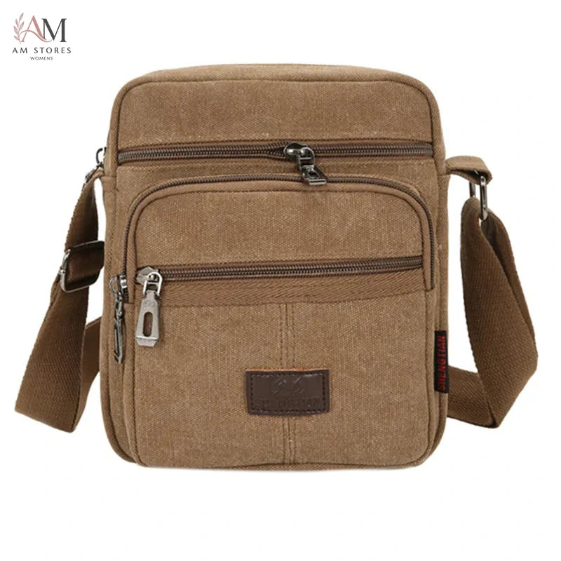 Men's Waterproof Large-Capacity Crossbody Bag - view 10
