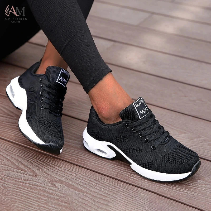Women's Platform Breathable Casual Sneakers - view 4