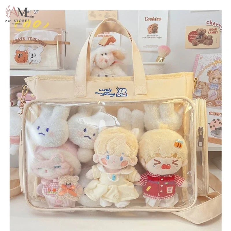 Women's Transparent Crossbody Bag - view 1