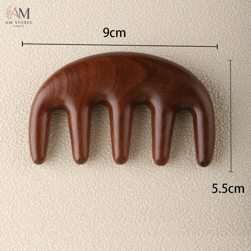 Wooden Scalp Massage Comb - view 12