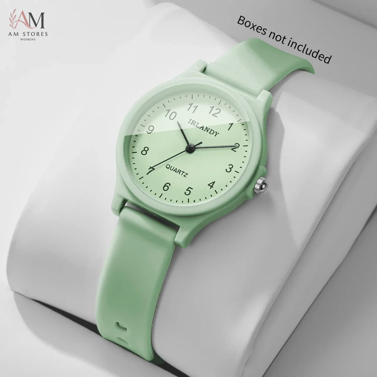 Fashion Arabic Dial Women Quartz Watch Casual Silicone Strap Ladies Wristwatches Reloj Mujer Girls Clock (Without Box)