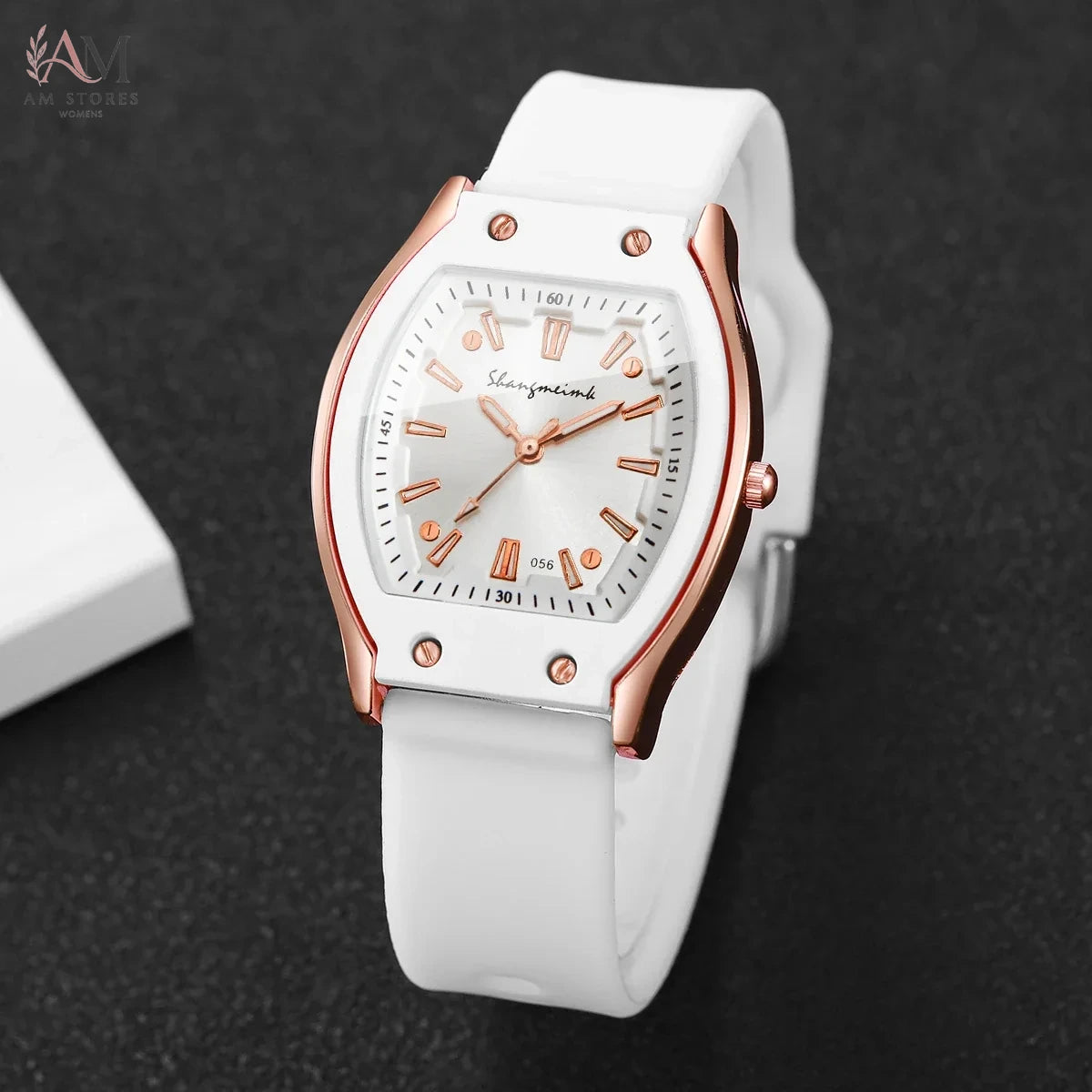 Fashion Silicone Strap Women Watches Simple Dial Ladies Quartz Wristwatch Reloj Mujer Girls Clock Gift(Without Box)