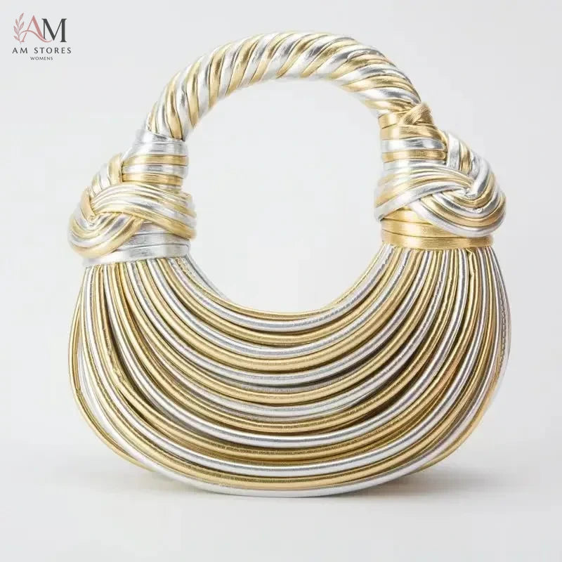 Women's Handwoven Knot Evening Bag - view 5