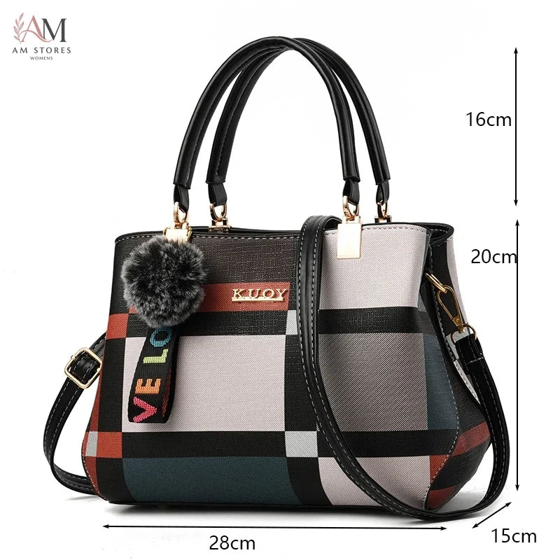 PU Women's Leather Large-Capacity Crossbody Bag - view 11