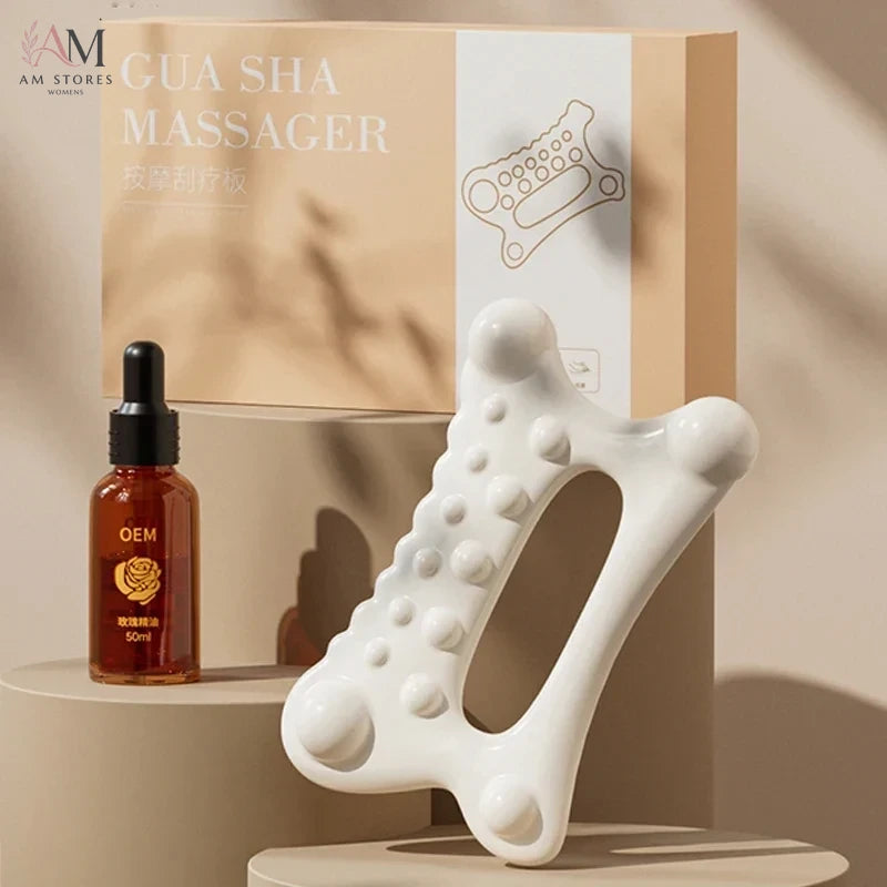 Resin Gua Sha Face & Body Massage Tool - view 1