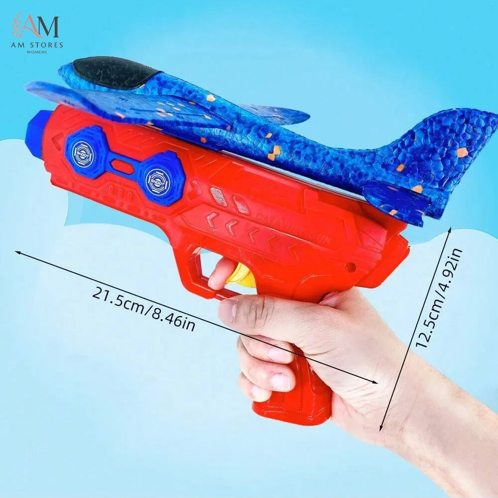 Kids' Catapult Planes Foam Gliders Parent-Child Outdoor Shooting Flying Toys - view 7