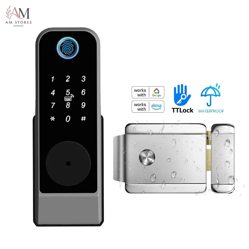 IP66 Waterproof Fingerprint Smart Door Lock - Image 8
