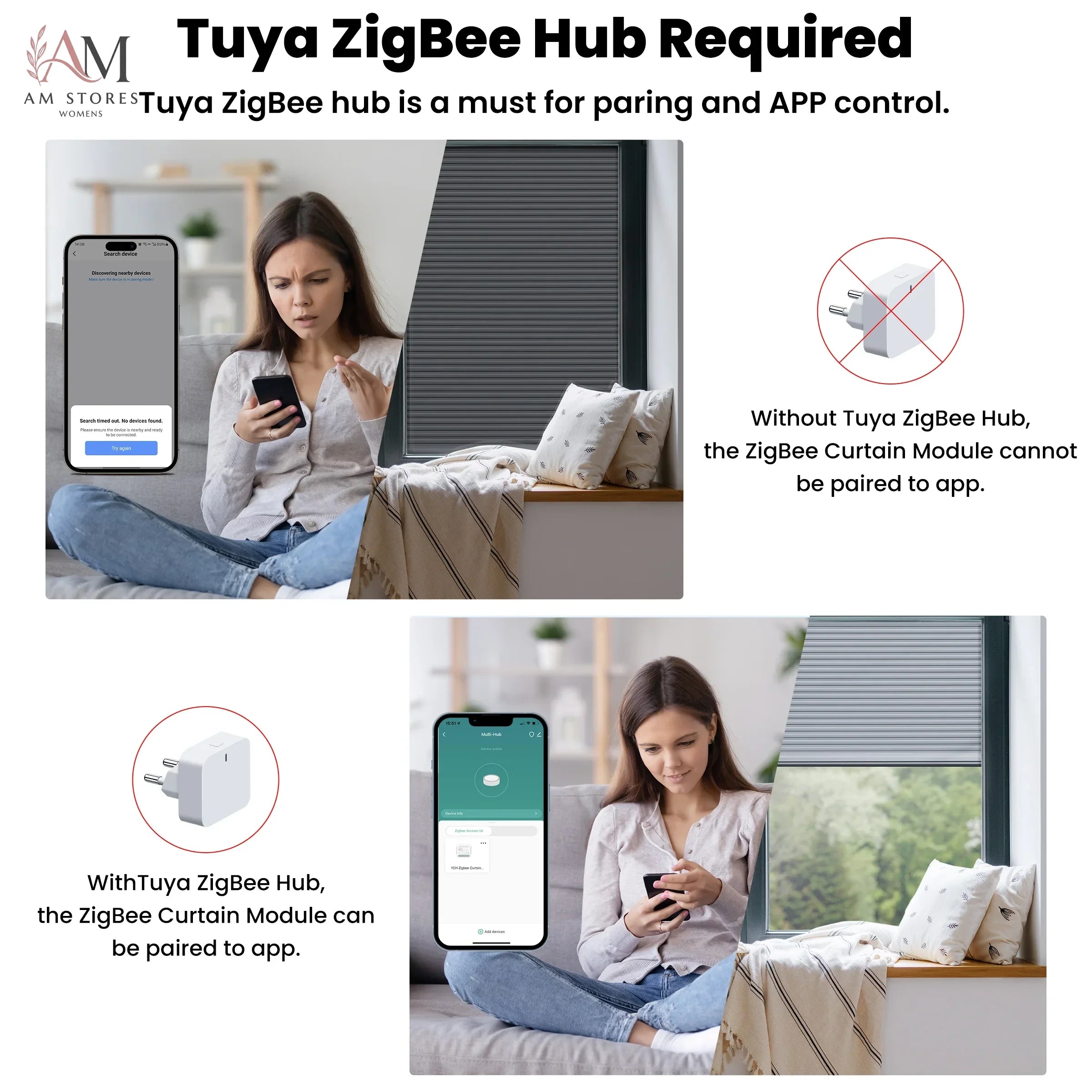 Smart Curtain Switch Module with RF Remote Support - Image 6