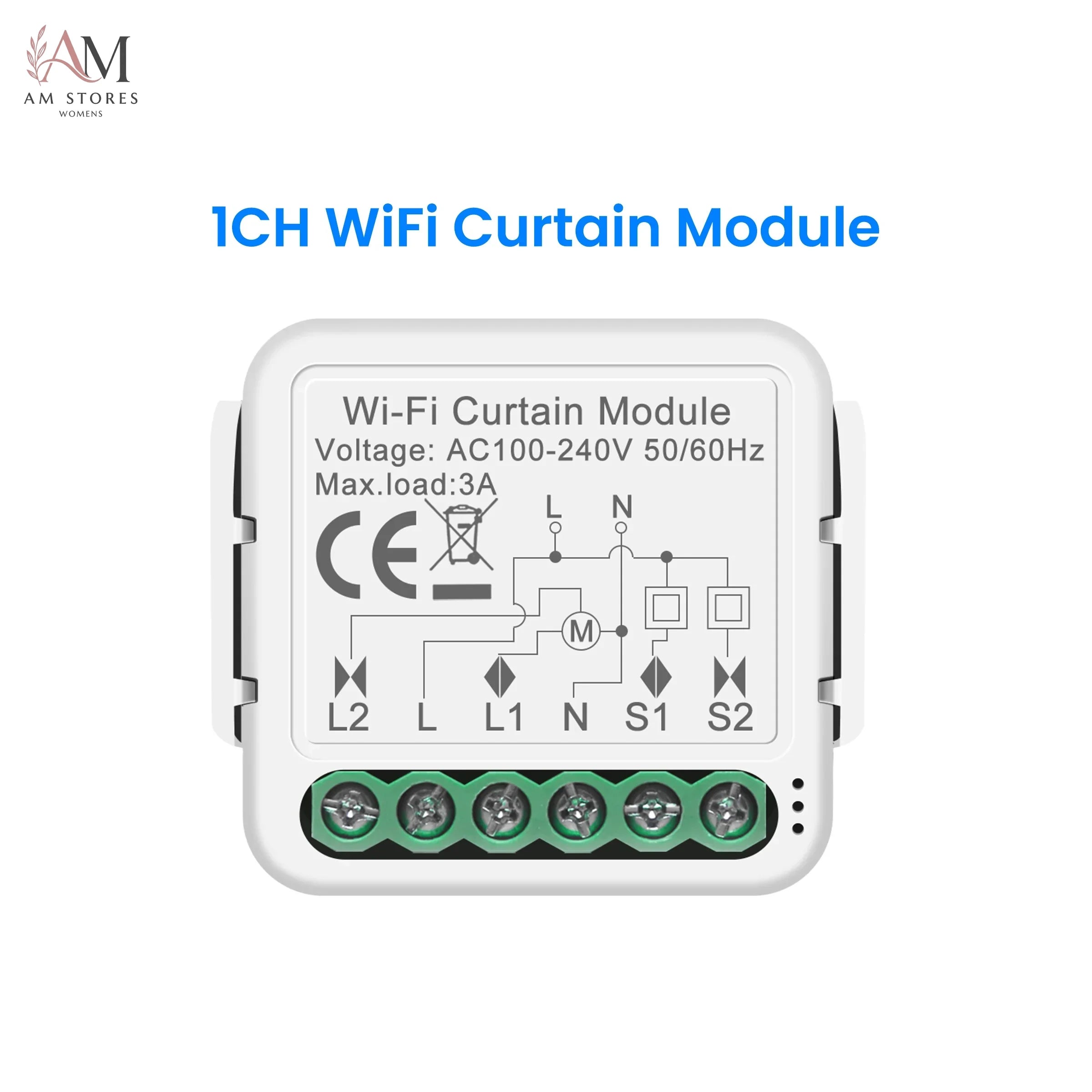Smart Curtain Switch Module with RF Remote Support - Image 9