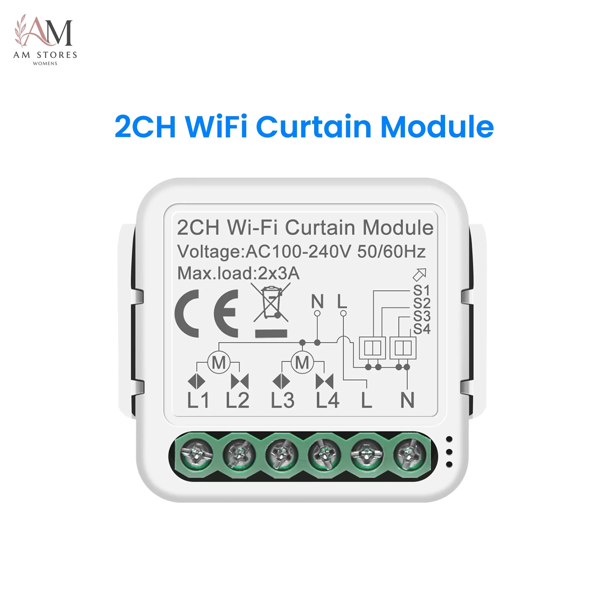 Smart Curtain Switch Module with RF Remote Support - Image 12