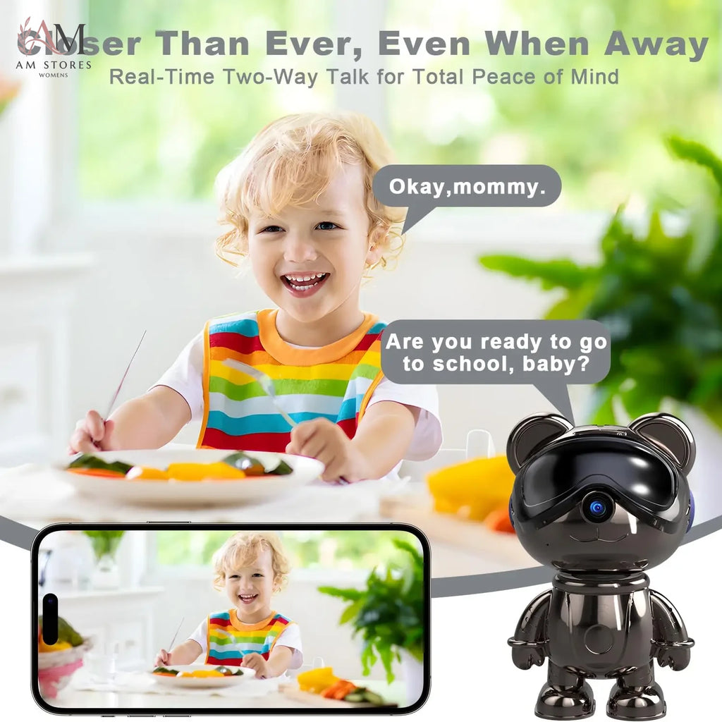 5MP Pan-Tilt Indoor Wi-Fi Security Camera - Image 6