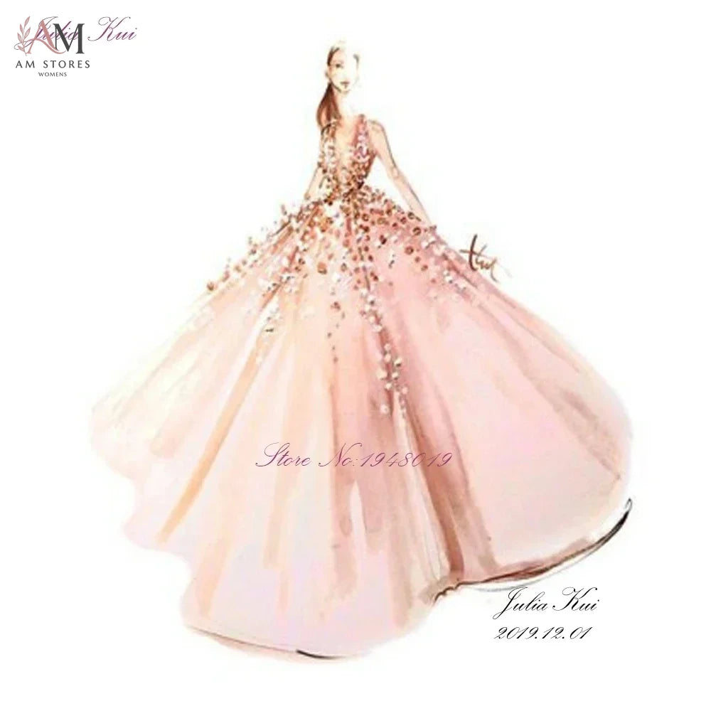 Julia Kui Off The Shoulder Vintage Court Train Custom Made Wedding Dress With Scoop Neckline