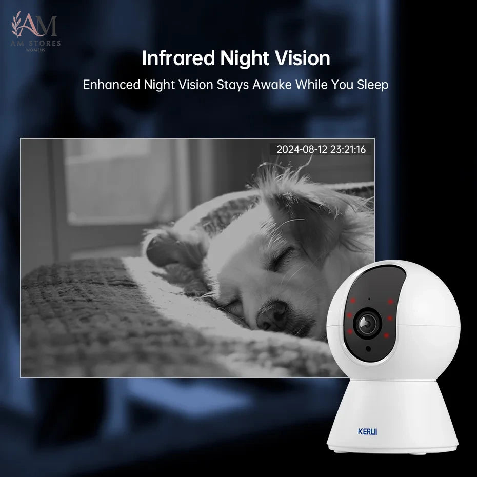 5MP/8MP Indoor Pet Camera with AI Alerts - Image 3