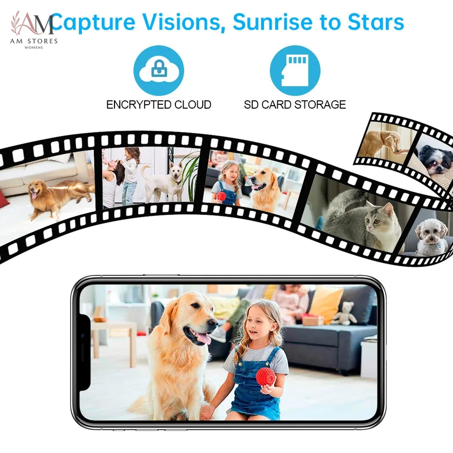 5MP/8MP Indoor Pet Camera with AI Alerts - Image 5