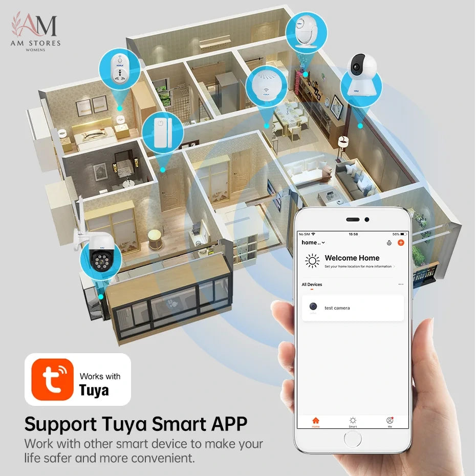 5MP/8MP Indoor Pet Camera with AI Alerts - Image 6
