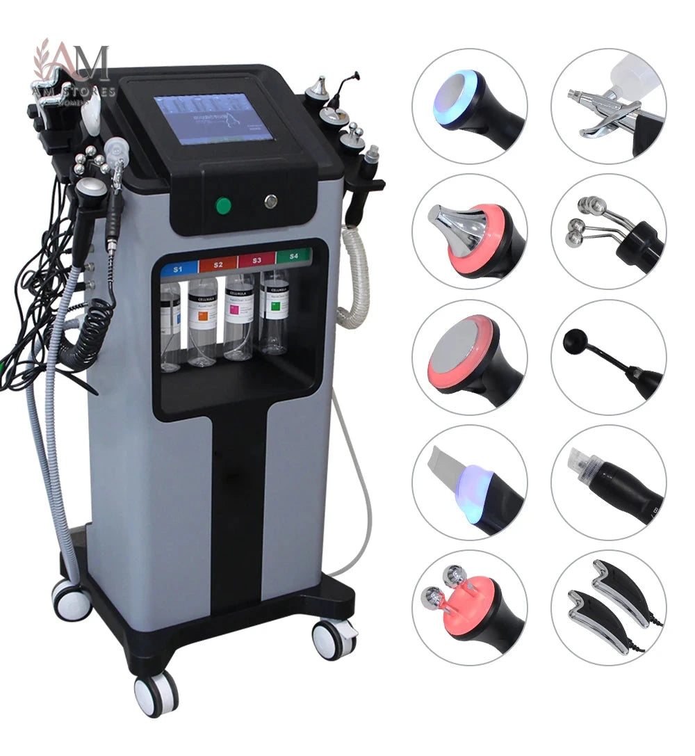 AM Stores 10-in-1 aqua peel and oxygen facial system