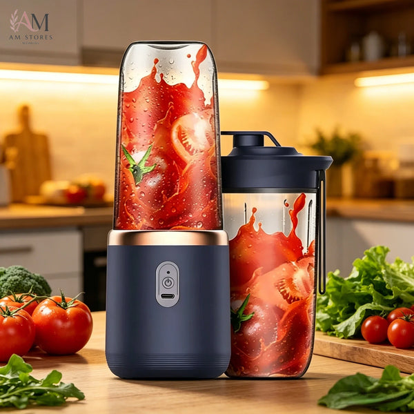 Portable 400ml USB Rechargeable Blender Cup - Image 1