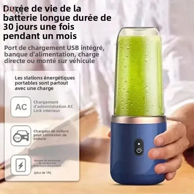 Portable 400ml USB Rechargeable Blender Cup - Image 4