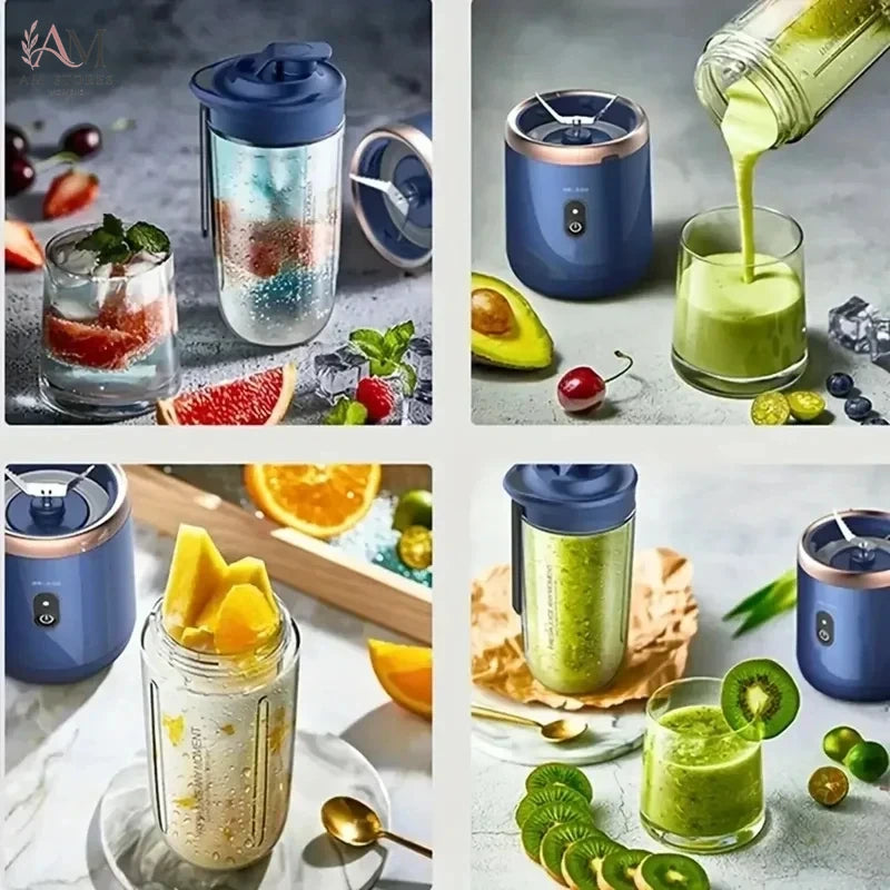 Portable 400ml USB Rechargeable Blender Cup - Image 5