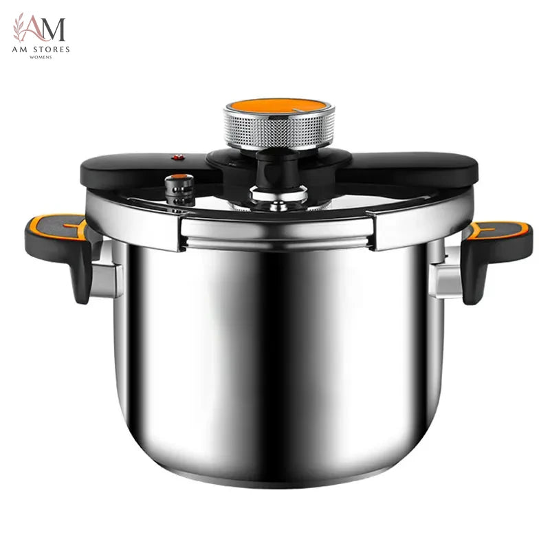 PGY 4L/6L/8L Stainless Steel Pressure Cooker Safety One-Hand Locking Olla de Presion Multi-Cooker for Gas & Induction Stove