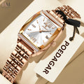 POEDAGAR Luxury Woman Wristwatch High Quality Waterproof Date Quartz Ladies Watch Stainless Steel Fashion Women's Watches Reloj