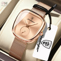 POEDAGAR Top Elegant Fashion Woman Wristwatch Waterproof Stainless Steel Ladies Watch Luxury Women's Quartz Watches Female Reloj