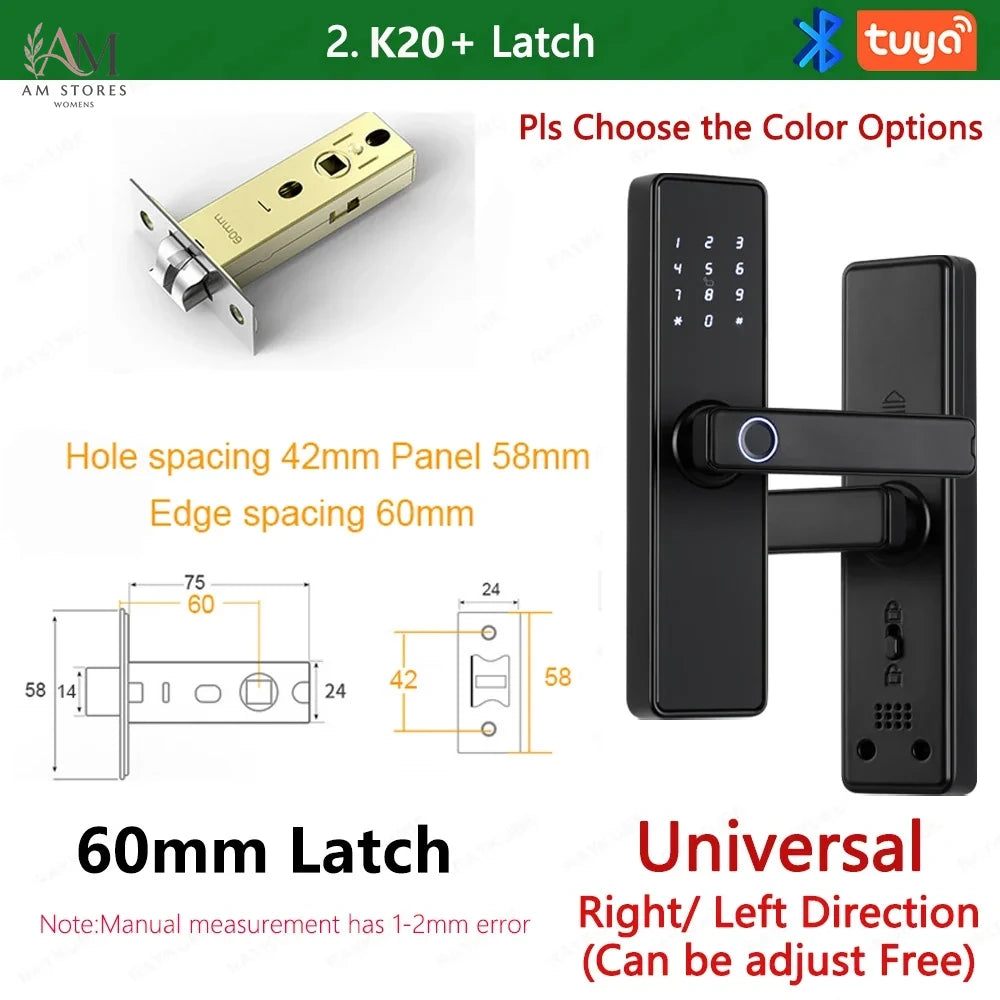 Biometric Smart Door Lock with Fingerprint, Keypad & App - Image 28