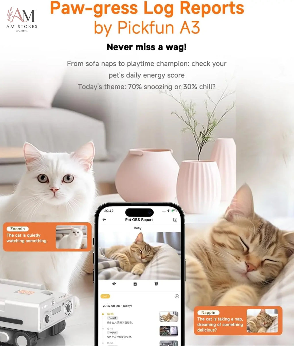 2K Self-Moving Pet Camera with Auto Tracking - Image 3