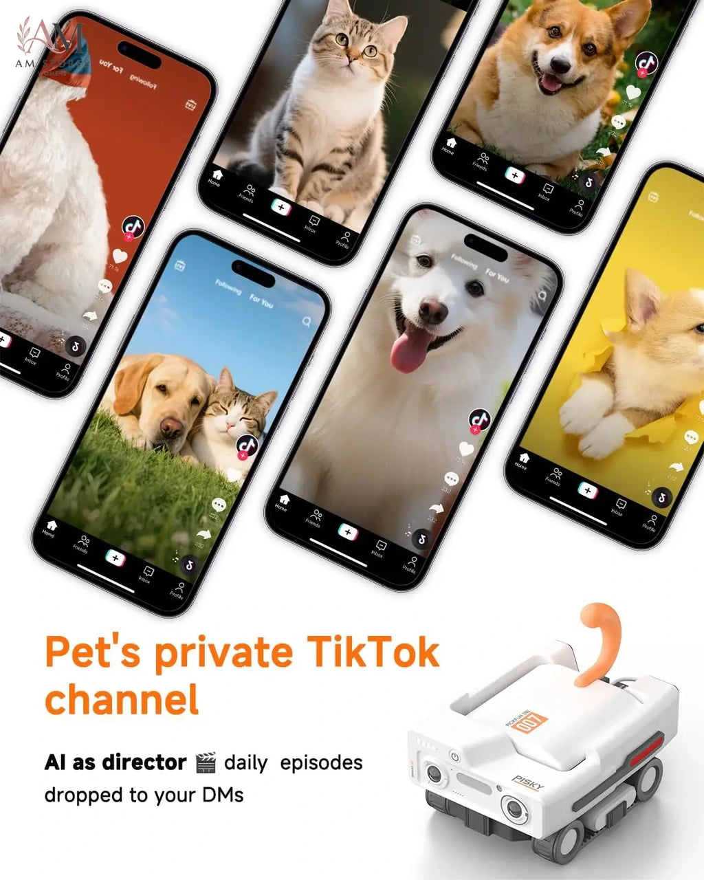 2K Self-Moving Pet Camera with Auto Tracking - Image 6