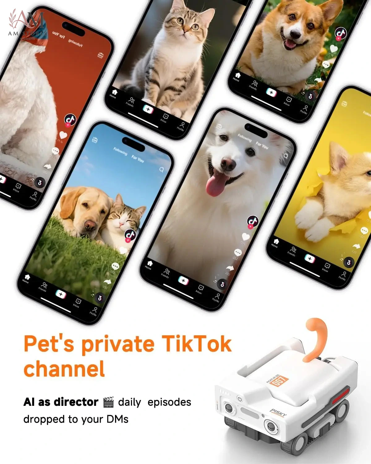 2K Self-Moving Pet Camera with Auto Tracking - Image 6
